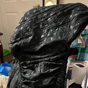 Elegant Black Asymmetrical Dress